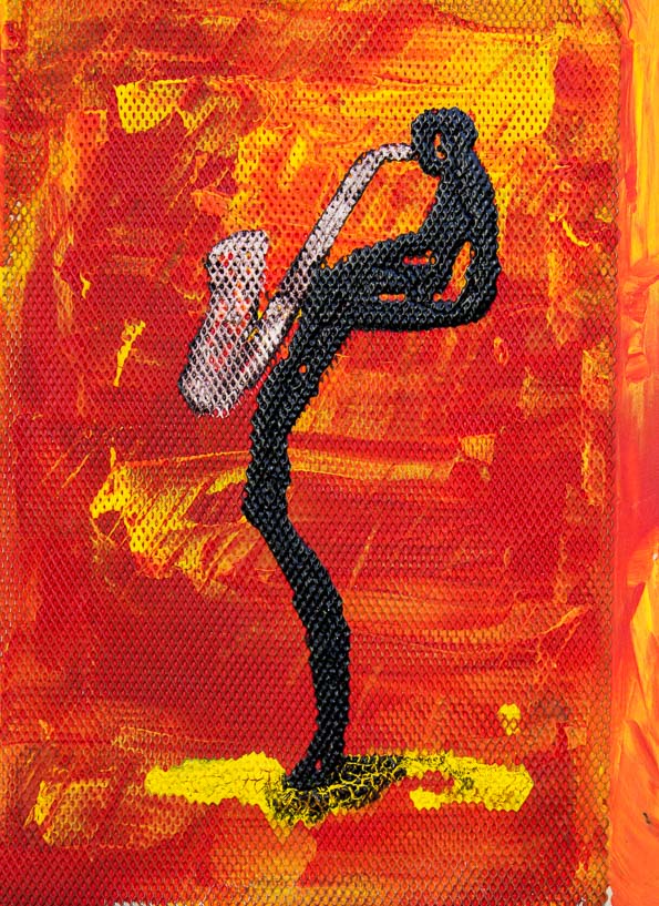 386 Der Saxophonist
