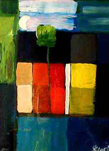 31 Mondlandschaft II.