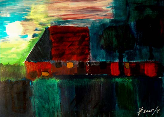 32 Mondlandschaft II.