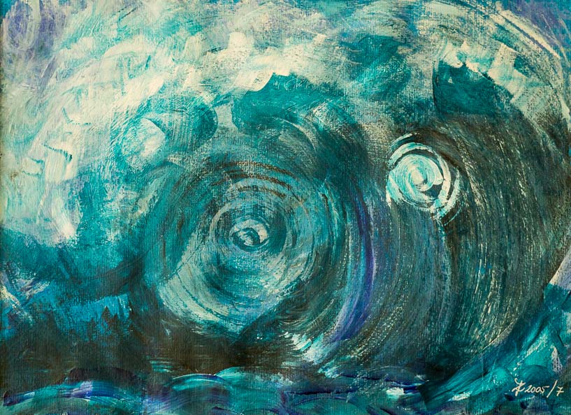 70 Im Auge des Taifuns /In the eye of the typhoon