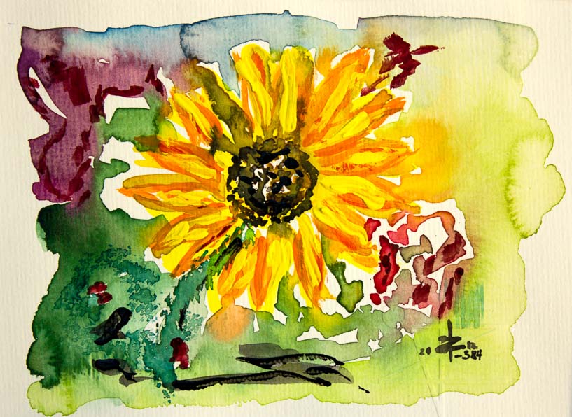 384 Sonnenblume IV.